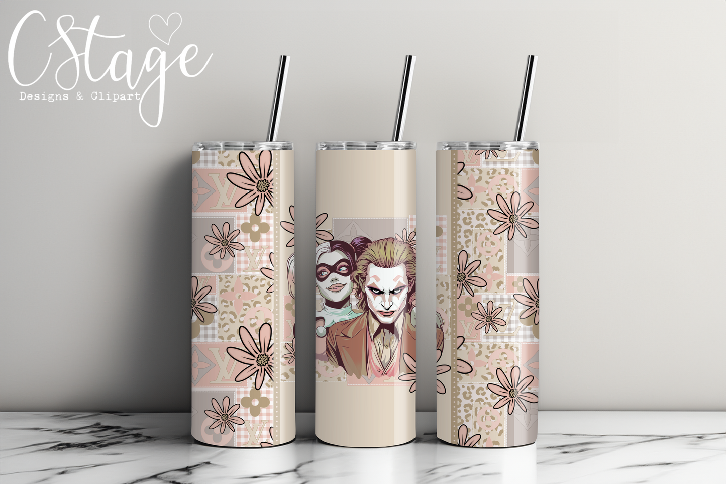 Joker Tumbler Digital Image PNG