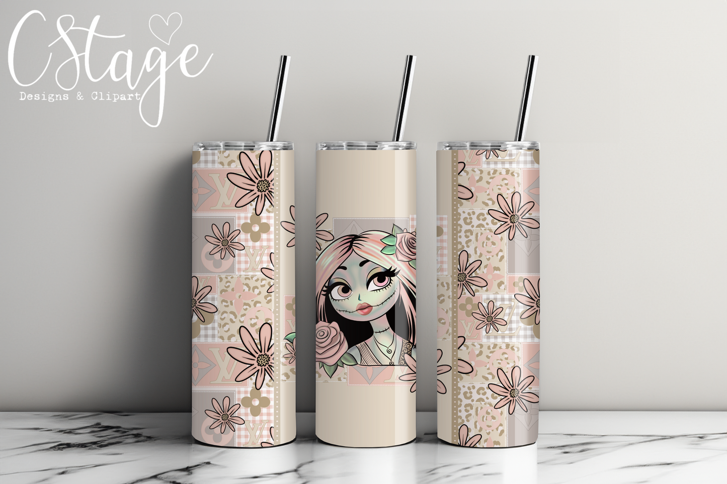 Beauty Tumbler Digital Image PNG