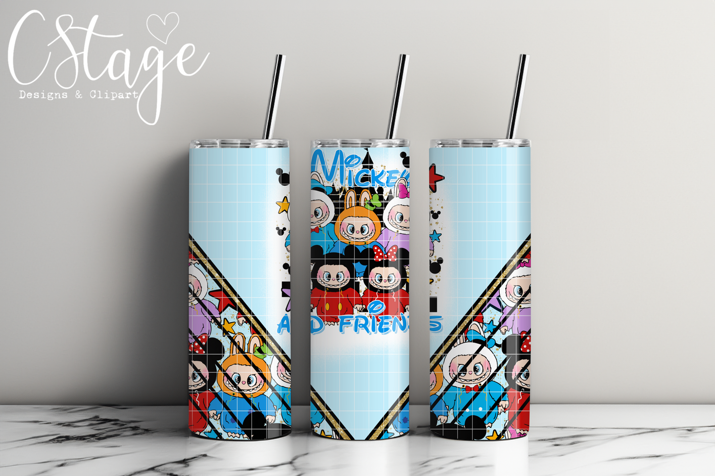 Friends Tumbler Digital Image PNG