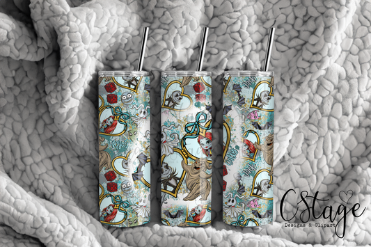 Nightmare 20oz Tumbler Digital Image PNG