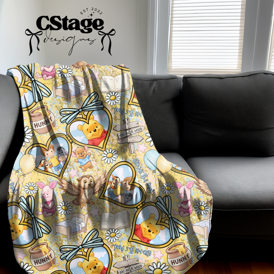 Pooh Seamless Digital Image PNG