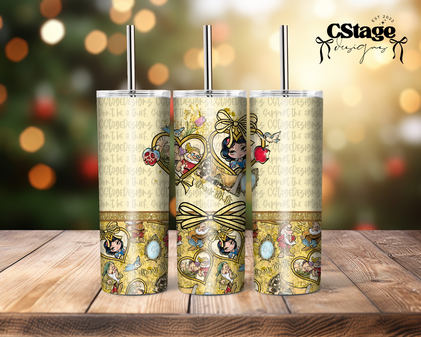 Snow 20oz Tumbler Digital Image PNG