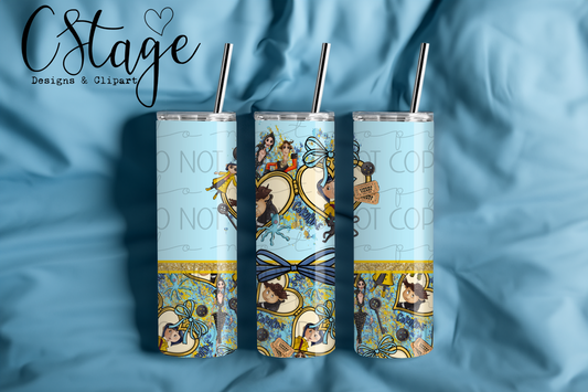 Caroline 20oz Tumbler Digital Image PNG