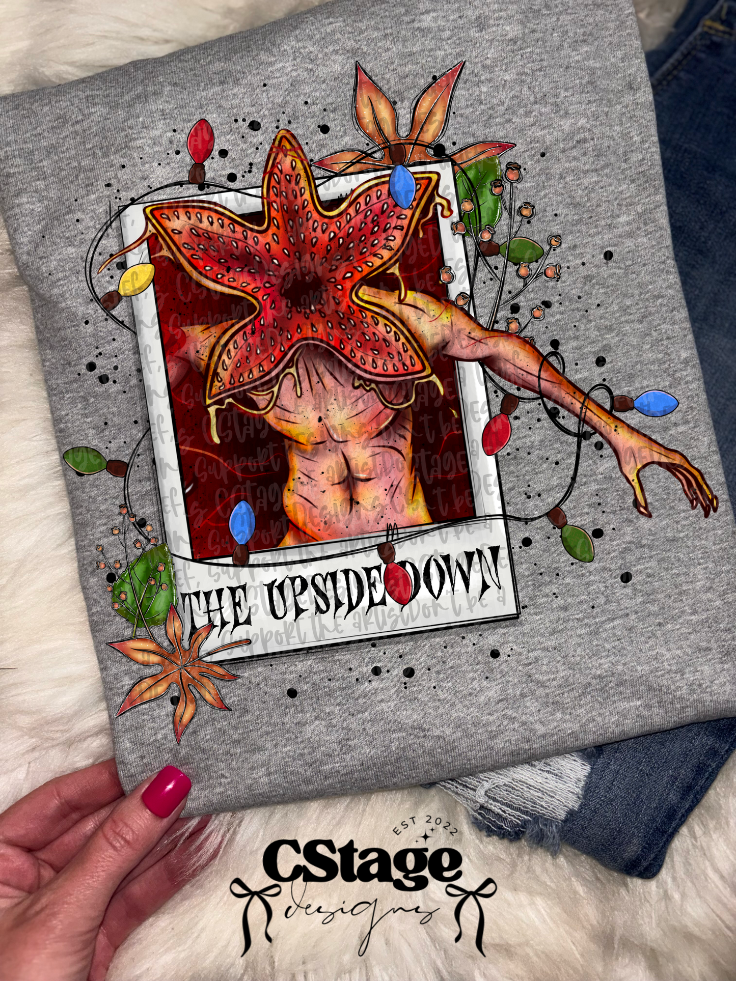 The Upside Down Digital Download PNG