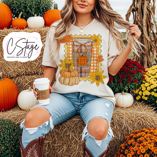Pumpkin Fall Digital Image PNG