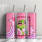 Pink G 20oz Tumbler digital image png
