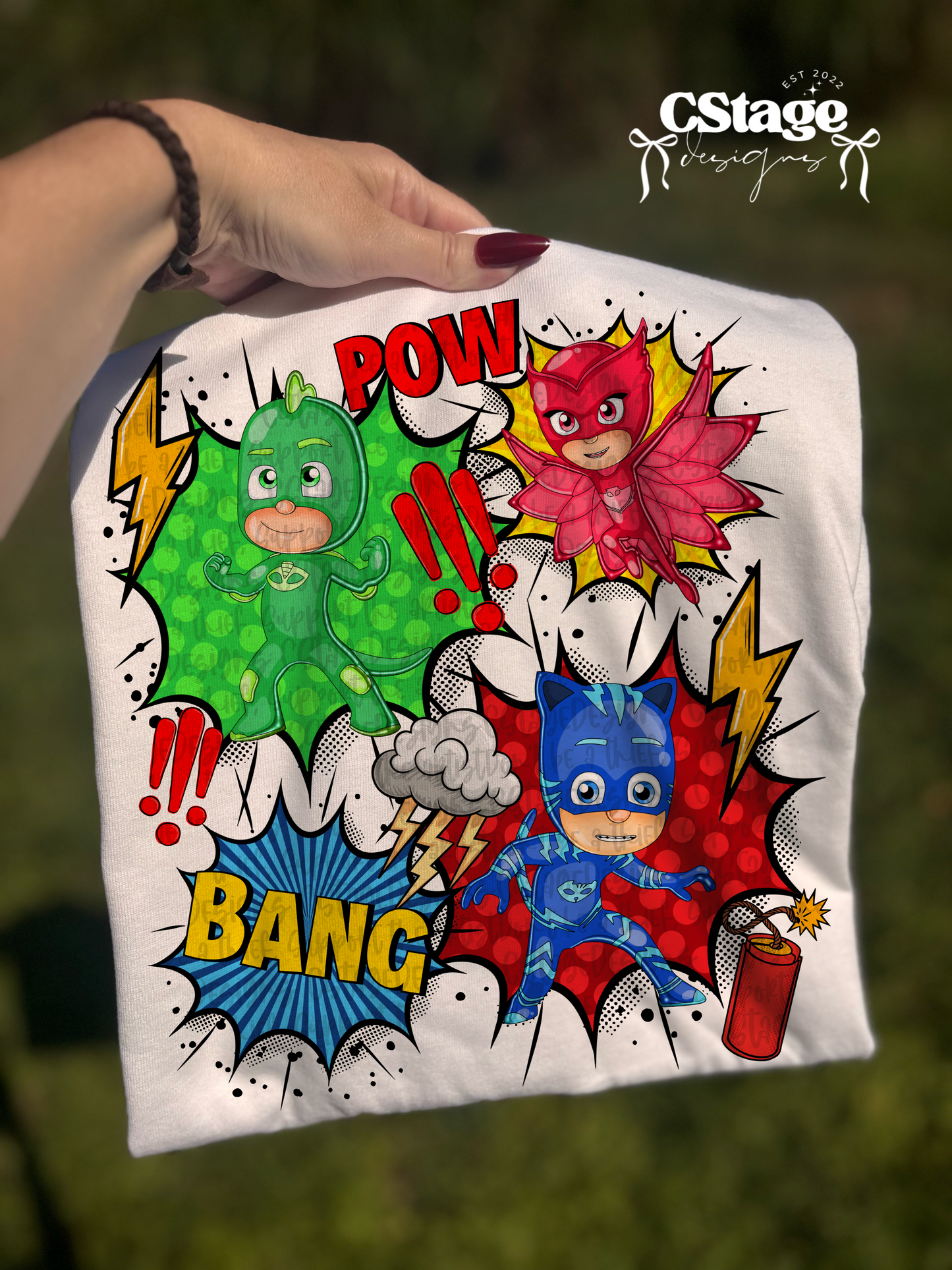 Masked Superheroes Comic