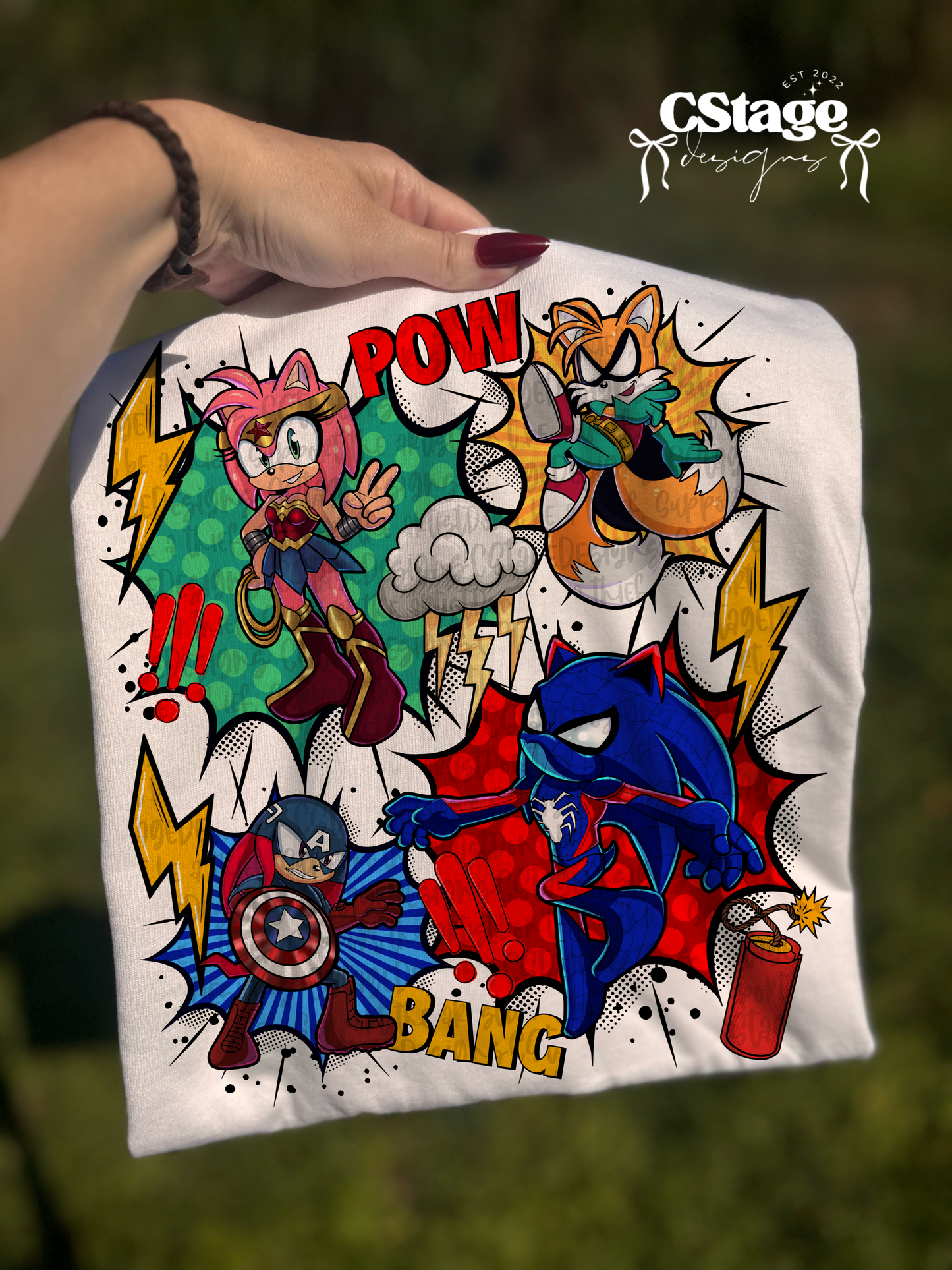 Hedgehog Superheroes Comic