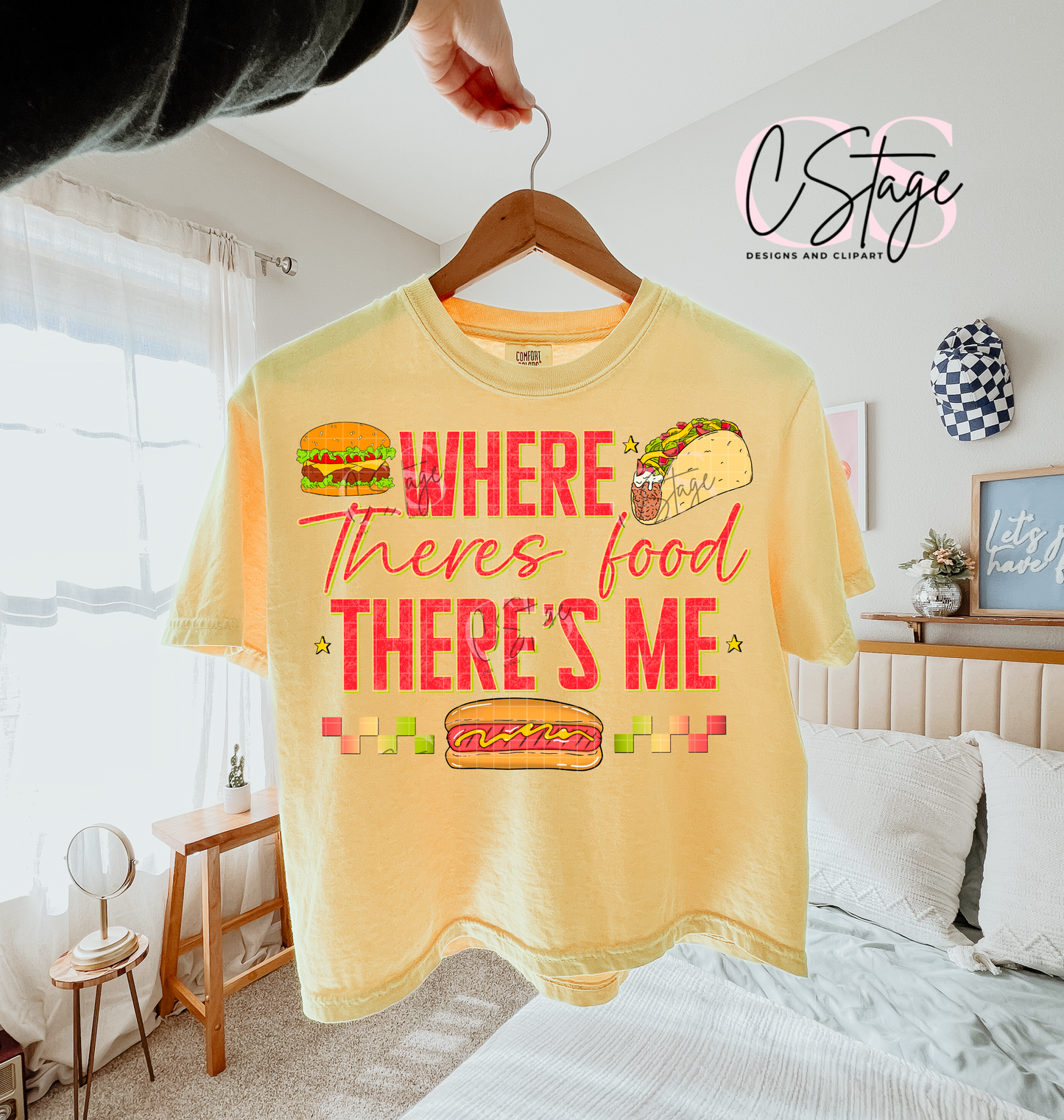 Where There's Food Digital Image PNG