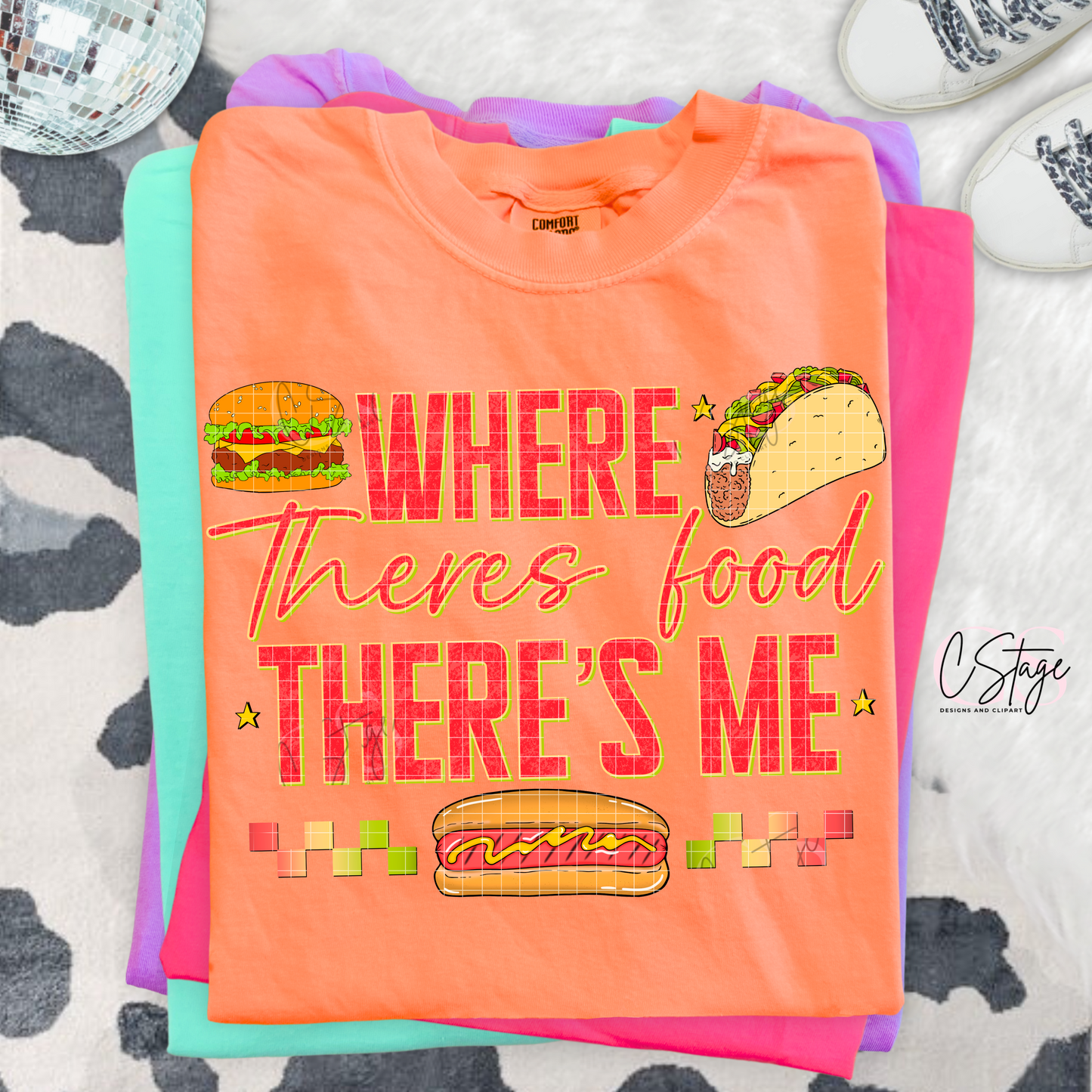 Where There's Food Digital Image PNG