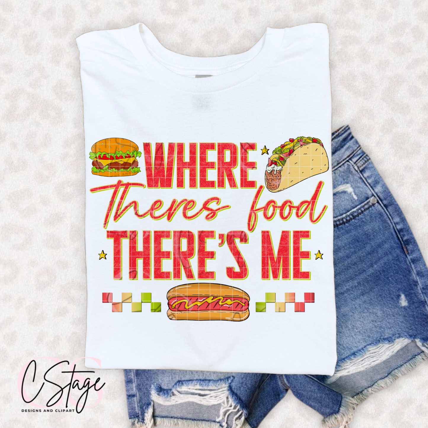 Where There's Food Digital Image PNG