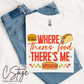 Where There's Food Digital Image PNG