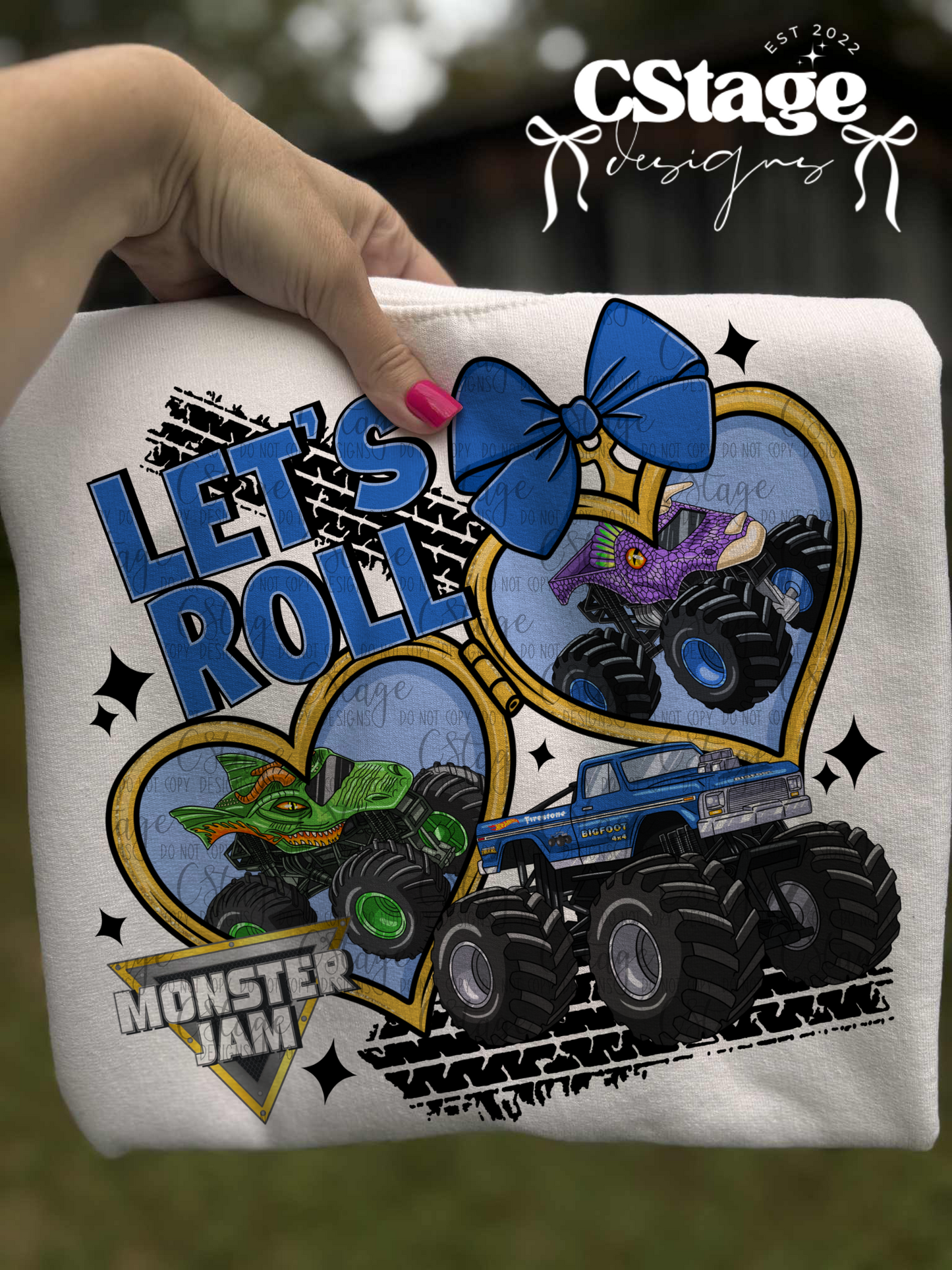 Monster Truck Locket