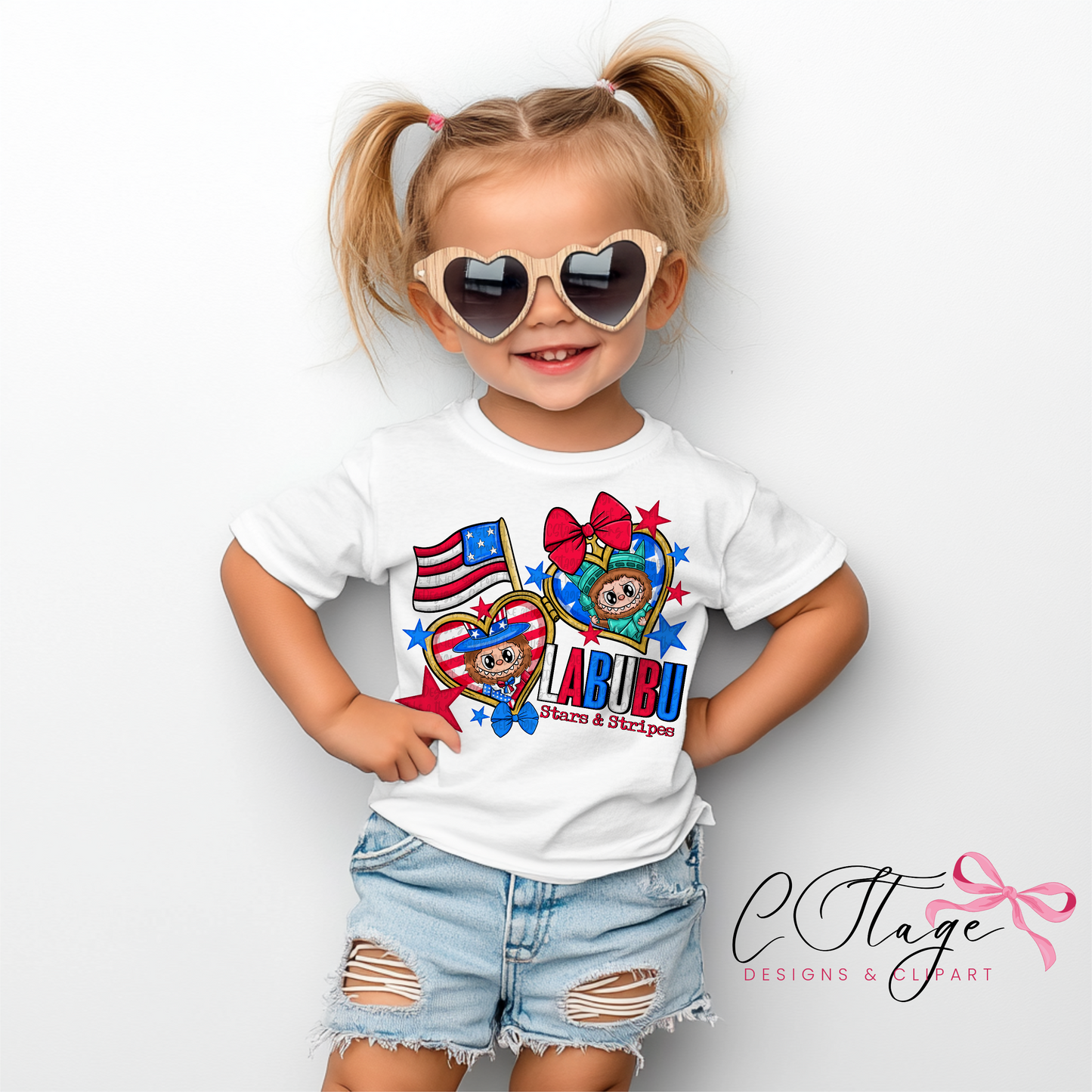 Stars & stripes locket