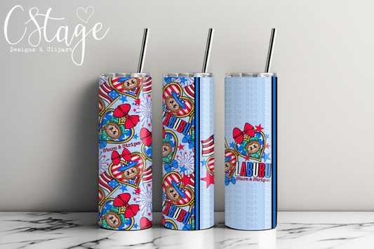 Stars & stripes tumbler