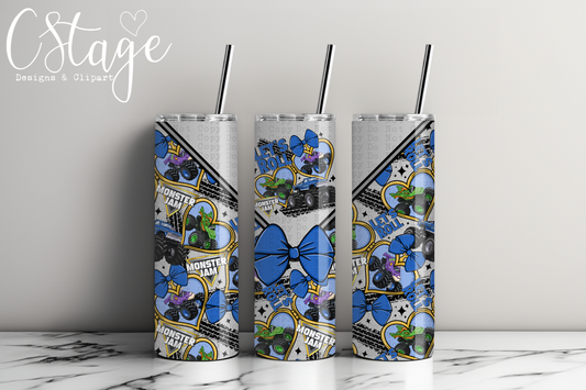 Monster truck tumbler