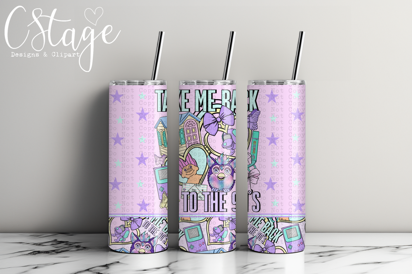 Take me back tumbler