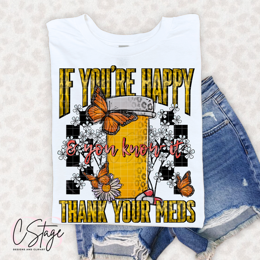 If You're Happy Digital Image PNG