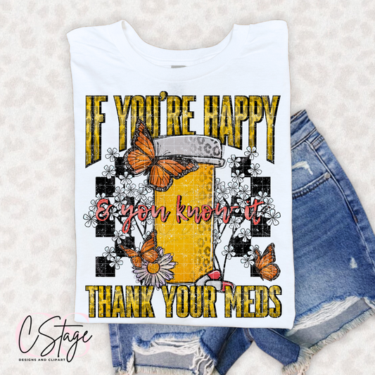 If You're Happy Digital Image PNG