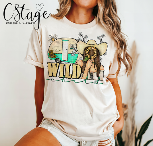 Wild Child Digital Image PNG