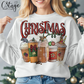 Christmas Coffee Digital Image PNG