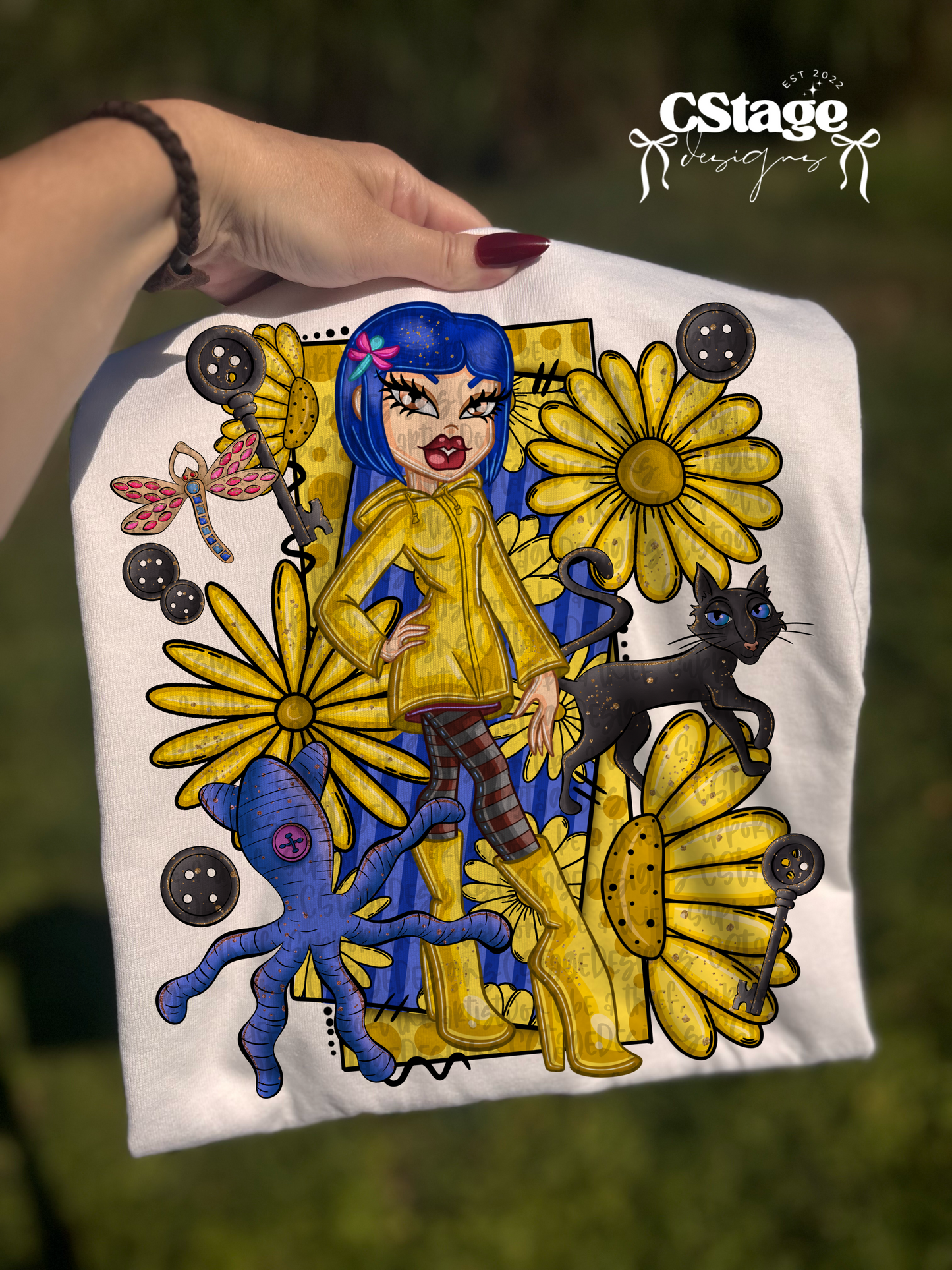 Button Eye Girl Dollz