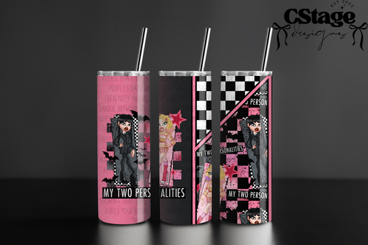 My two personalities tumbler