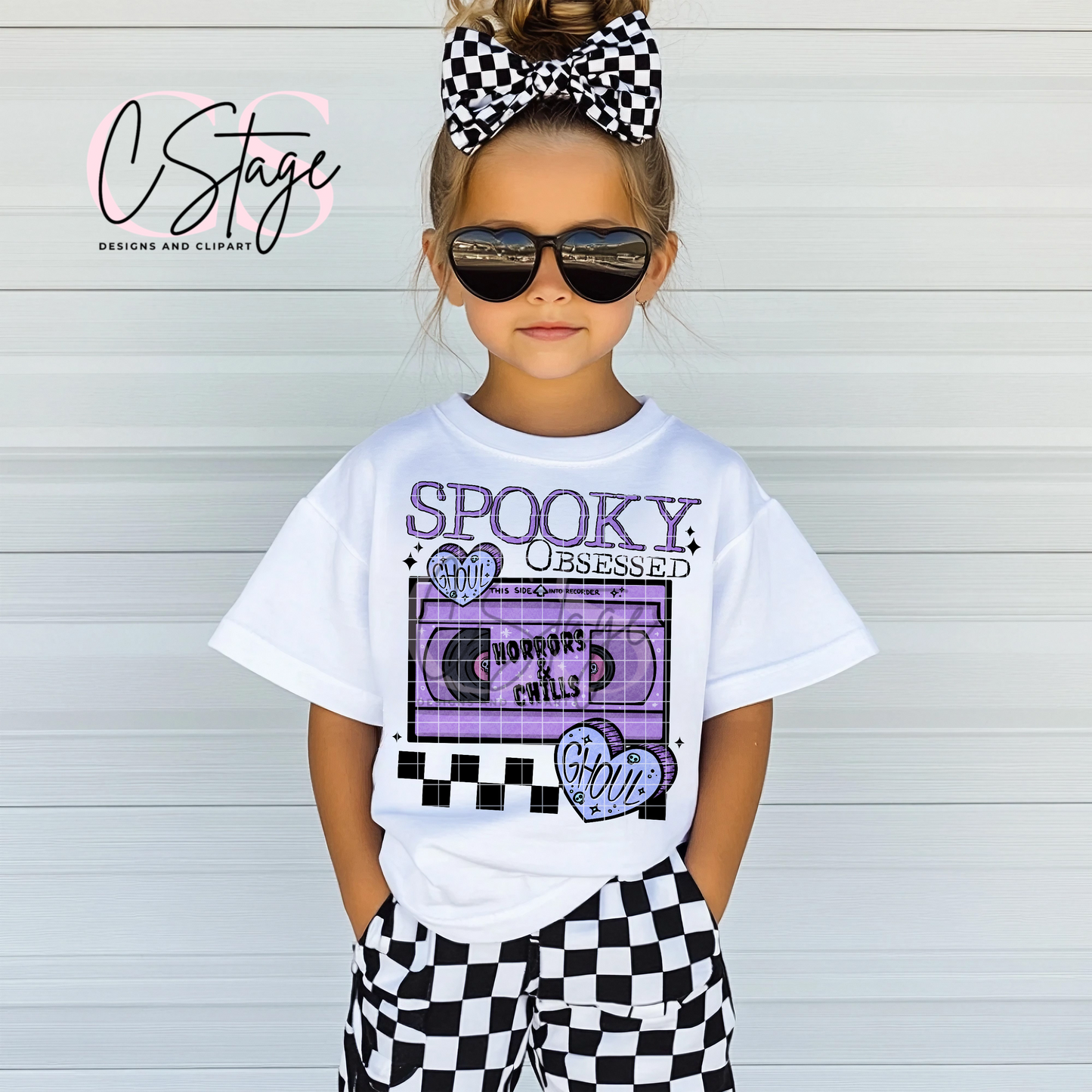 Spooky Obsessed Digital Image PNG