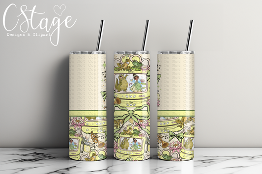 Frog princess tumbler