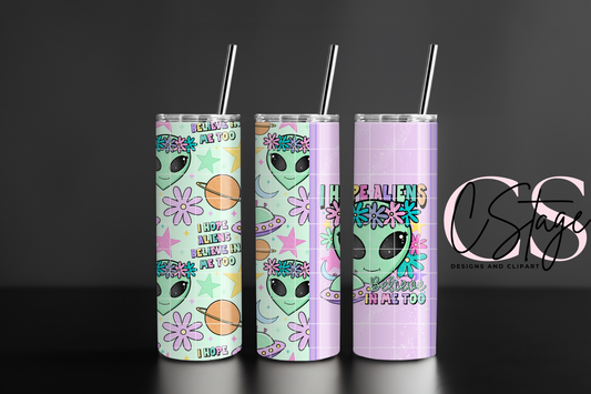 Alien 20 OZ Digital Image PNG
