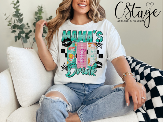 Mama's Drink Digital Image PNG