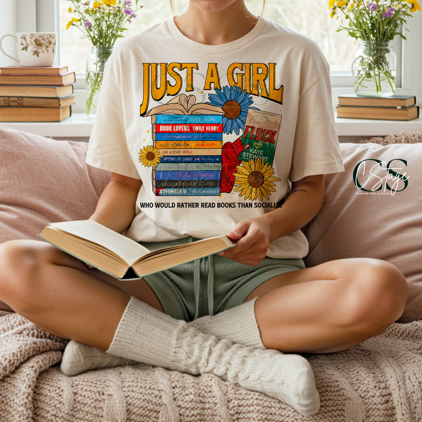 Just A Girl Digital Image PNG