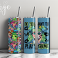 Play A Game 20oz Tumbler Digital Image PNG