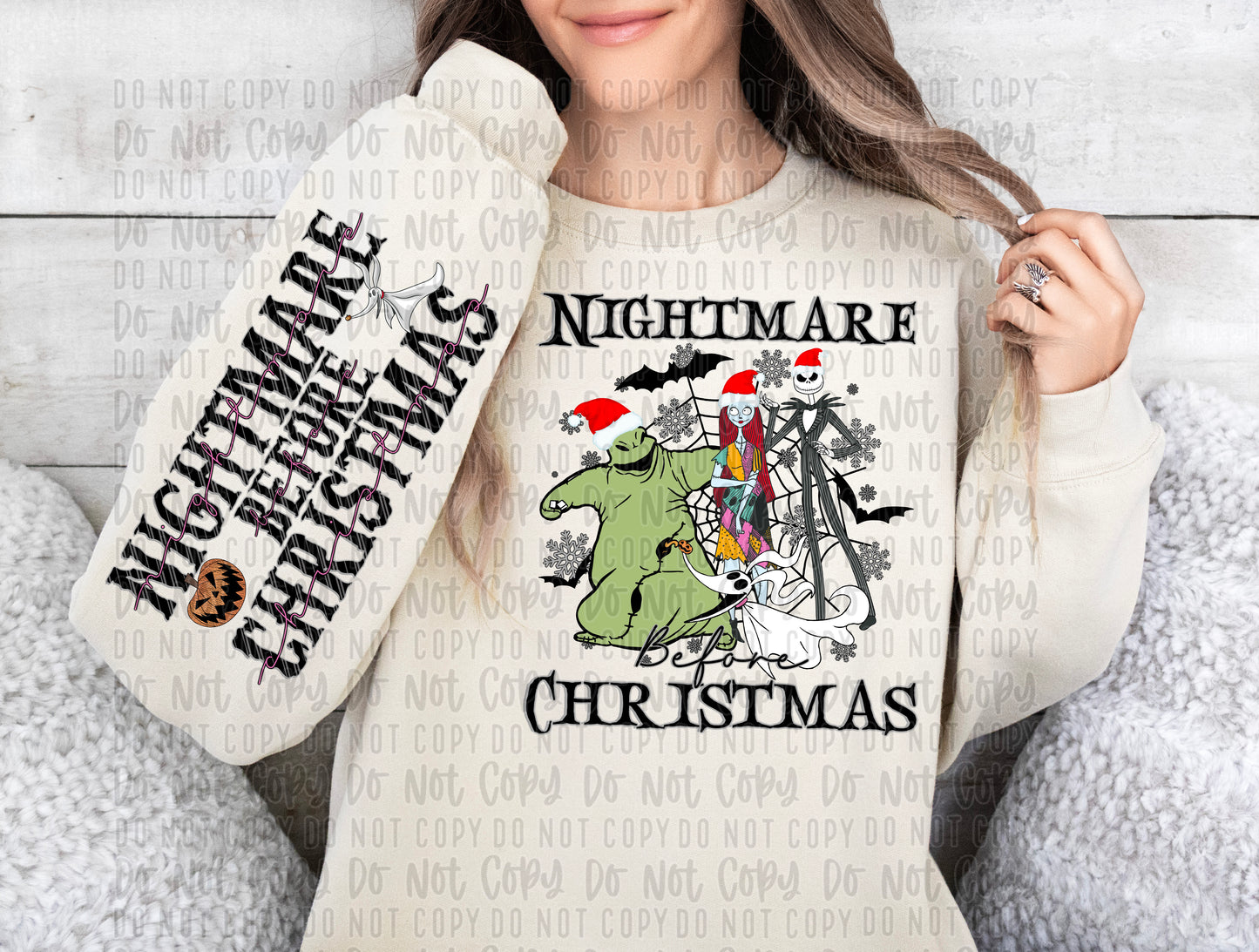 NBC with santa hat and sleeve png