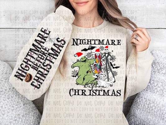 NBC with santa hat and sleeve png