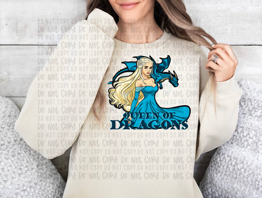 Queen of Dragons PNG