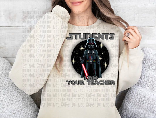Students I am your teacher PNG