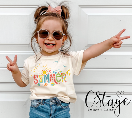 Summer Digital Image PNG