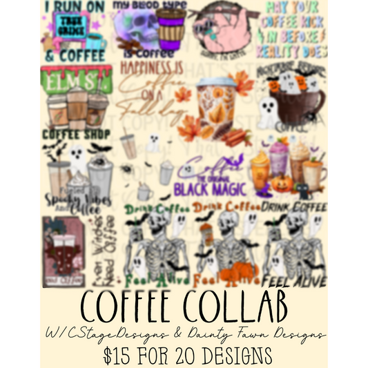 Coffee Collab W/Dainty Fawn Designs