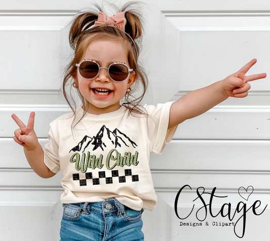 Wild Child Digital Image PNG