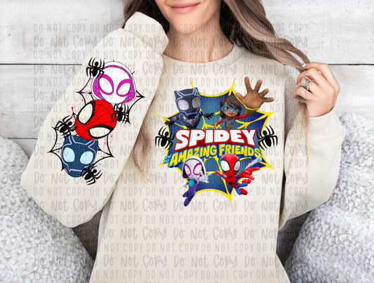 amazing friends with sleeve png