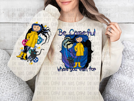 be careful with sleeve png