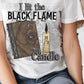 black flame png