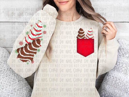 christmas cakes with sleeve png