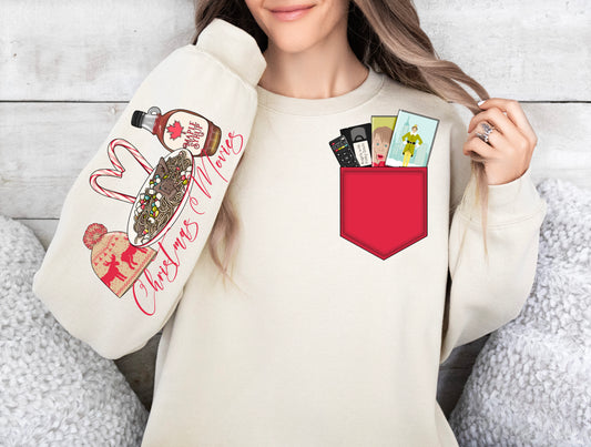 christmas movies pocket and sleeve png