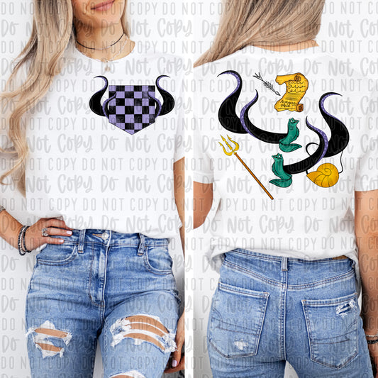 evil sleeve and pocket png