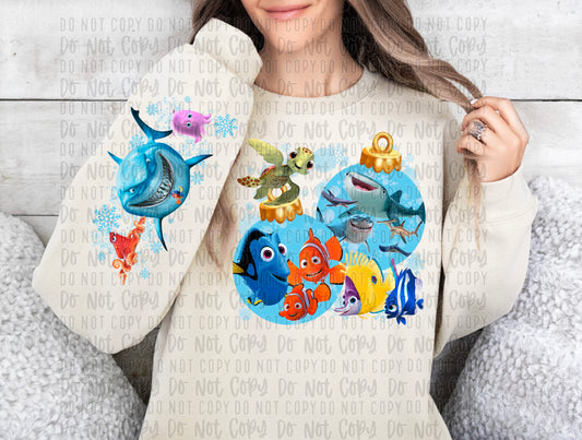 finding fish ornaments png