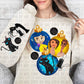 girl with button eyes ornaments png