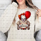 hello with red balloon png