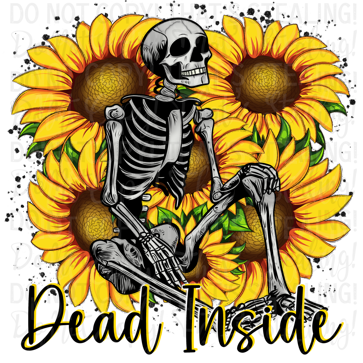 Dead Inside Digital Image PNG